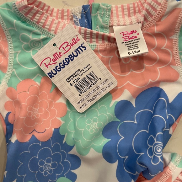 Rufflebutts 6-12M girls swimsuit - Picture 2 of 3